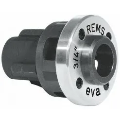 REMS Tete De Filetage A Chang Rapide R 3/8" Filetage Conique De Tube A Droite