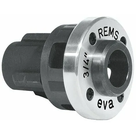 REMS Tete De Filetage A Chang Rapide R 3/8" Filetage Conique De Tube A Droite 1 REMS Tete De Filetage A Chang Rapide R 3/8" Filetage Conique De Tube A Droite