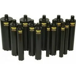 REMS Couronne De Carottage Universelle Diamant, UDKB 32x420xUNC 1 1/4, Nb De Segments 4