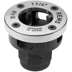 Tête De Filetage à Changement Rapide R 1/8" BSPT Conique Droit | 521000 - REMS