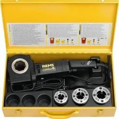 Filiere Electrique Rems Amigo E Avec Tetes De Coupe DN15-DN25