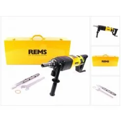 Rems Picus DP Carotteuse Diamanté Basic Pack (180016 R220) + Set D'accessoires - 5 Pièces + Valise De Transport -Rems Soldes 52965165 5