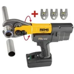 REMS Sertisseuse Radiale 22 KN 22 V Liion 3 Pinces Profil V Ø 14 16 Et 22 Mm